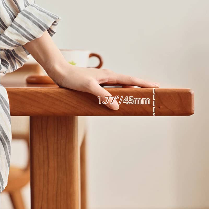 「高級チェリー材テーブル|美しさと耐久性を兼ね備えた逸品」 hldmz-708