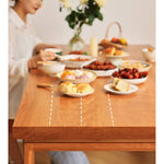 チェリー材テーブル|高級感あふれる天然木製ダイニングテーブル hldmz-709