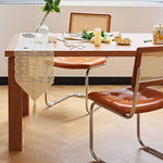 チェリー材テーブル|高級感あふれる天然木製ダイニングテーブル hldmz-709