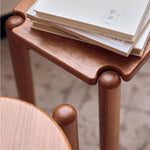 チェリー材スツール | 高級感溢れるデザインスツール hldmz-724