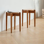 チェリー材スツール | 高級感溢れるデザインスツール hldmz-724