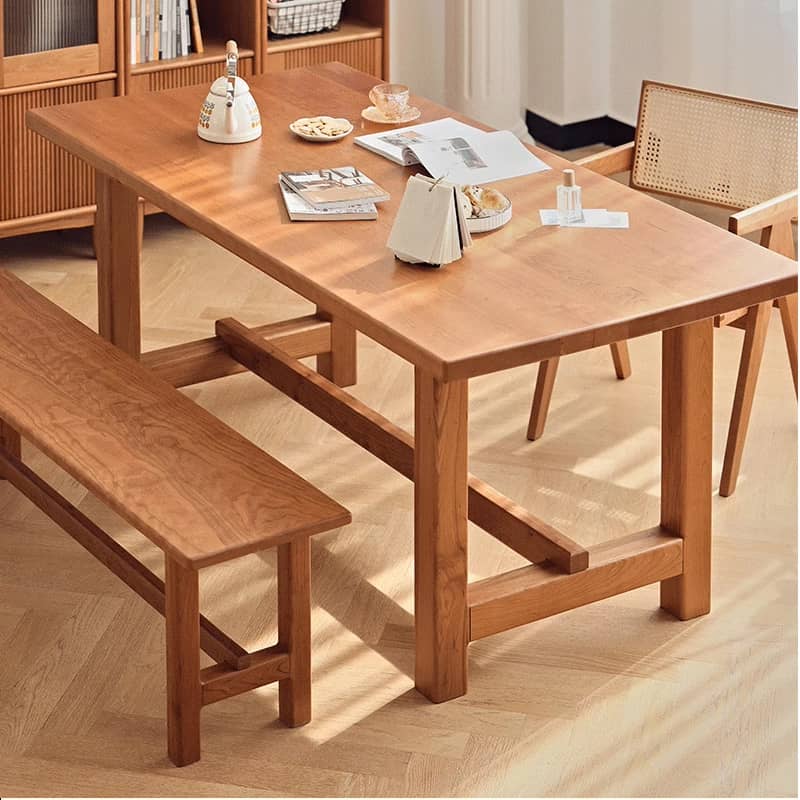 チェリー材スツール|高品質天然木製デザインチェア hldmz-725