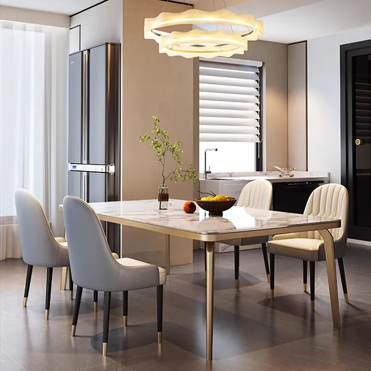 豪華大理石×セラミック製テーブル|リビングを彩る上質デザイン hlkwd-4102