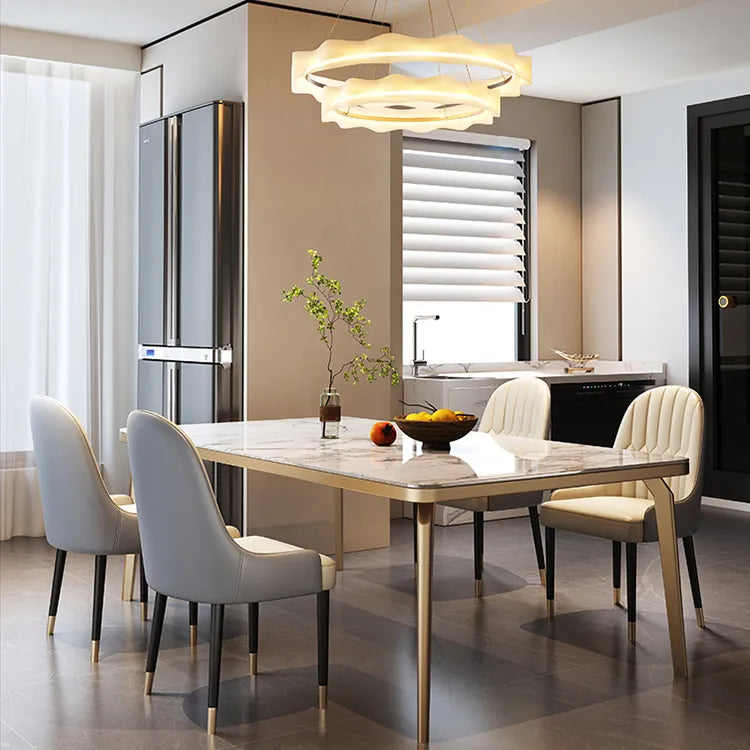 高級感漂うPUレザーチェア|モダンなダイニングにもぴったりのデザイン hlkwd-4103