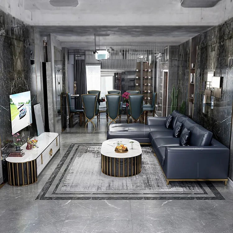 高級感あふれるPUレザーチェアセット|エレガントなインテリアに最適 hlkwd-4105