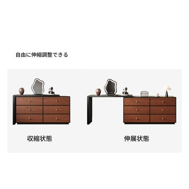 Vanity Table ブラウン 多層板 hlwy-3687