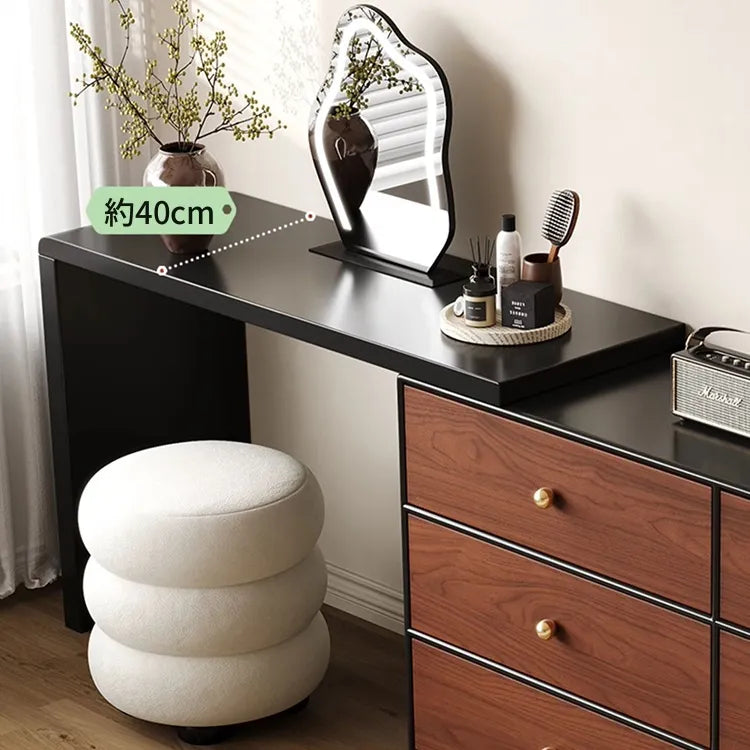 Vanity Table ブラウン 多層板 hlwy-3687