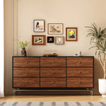 キャビネット ブラウン 多層板 ステンレス hlwy-3688