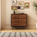 キャビネット ブラウン 多層板 ステンレス hlwy-3688