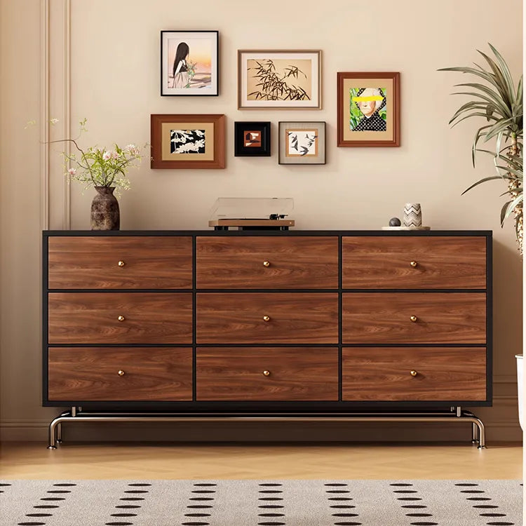 キャビネット ブラウン 多層板 ステンレス hlwy-3688