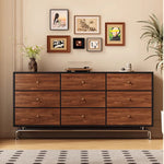 キャビネット ブラウン 多層板 ステンレス hlwy-3688