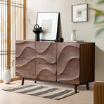 キャビネット ブラウン 多層板 hlwy-3689