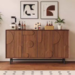 キャビネット ブラウン 多層板 hlwy-3690