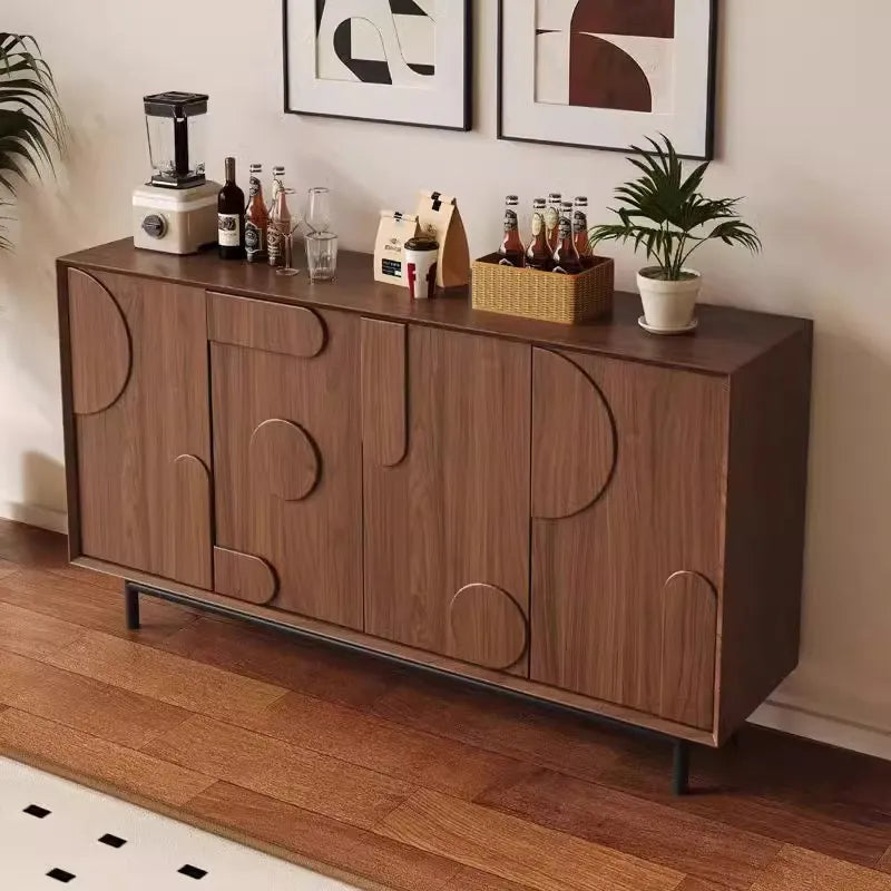 キャビネット ブラウン 多層板 hlwy-3690