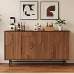 キャビネット ブラウン 多層板 hlwy-3690