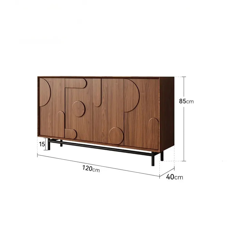 キャビネット ブラウン 多層板 hlwy-3690