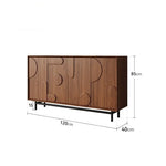 キャビネット ブラウン 多層板 hlwy-3690