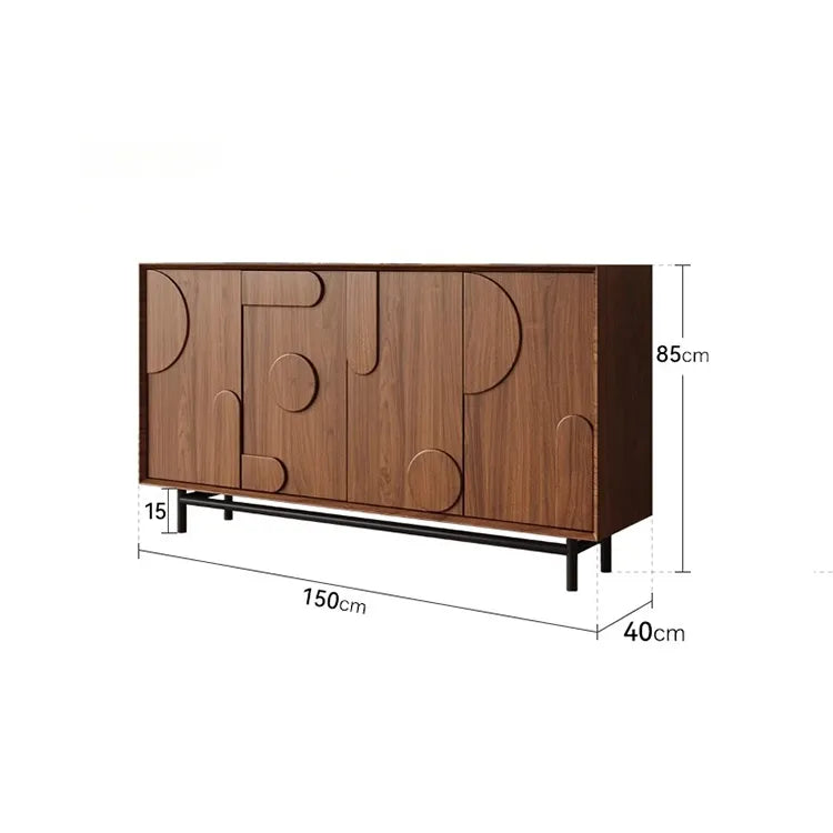キャビネット ブラウン 多層板 hlwy-3690