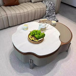 Coffee table カラー1 多層板 合皮 セラミック ステンレス hlwy-3692