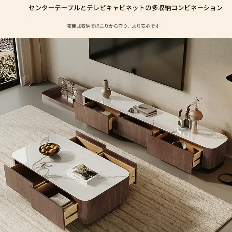 テレビ台 カラー1 カラー2 セラミック 多層板 hlwy-3695