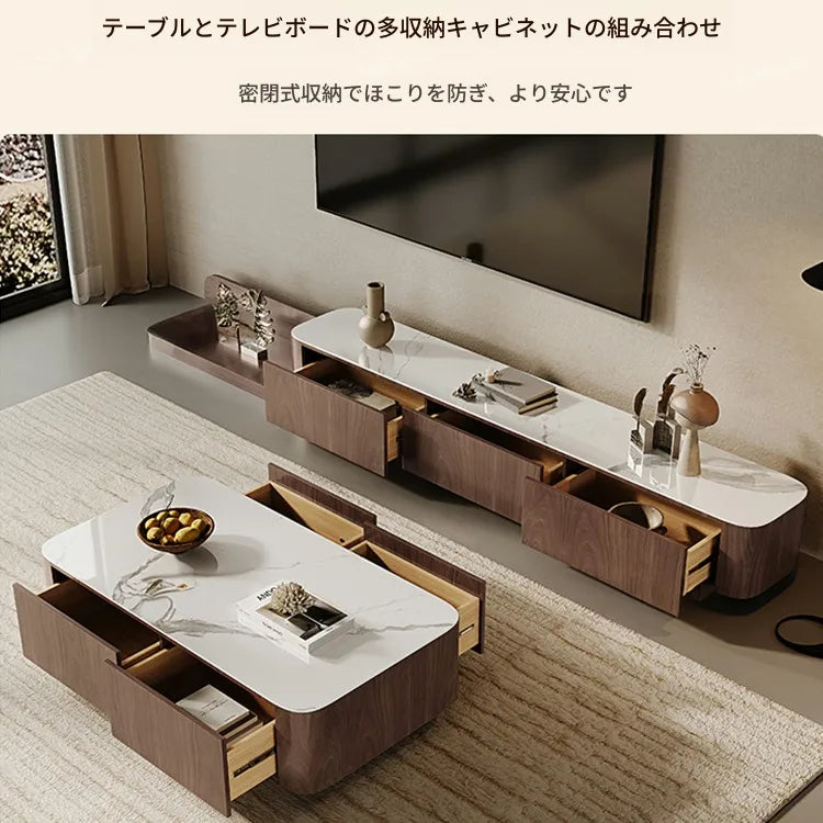 Coffee table カラー1 カラー2 セラミック 多層板 hlwy-3696