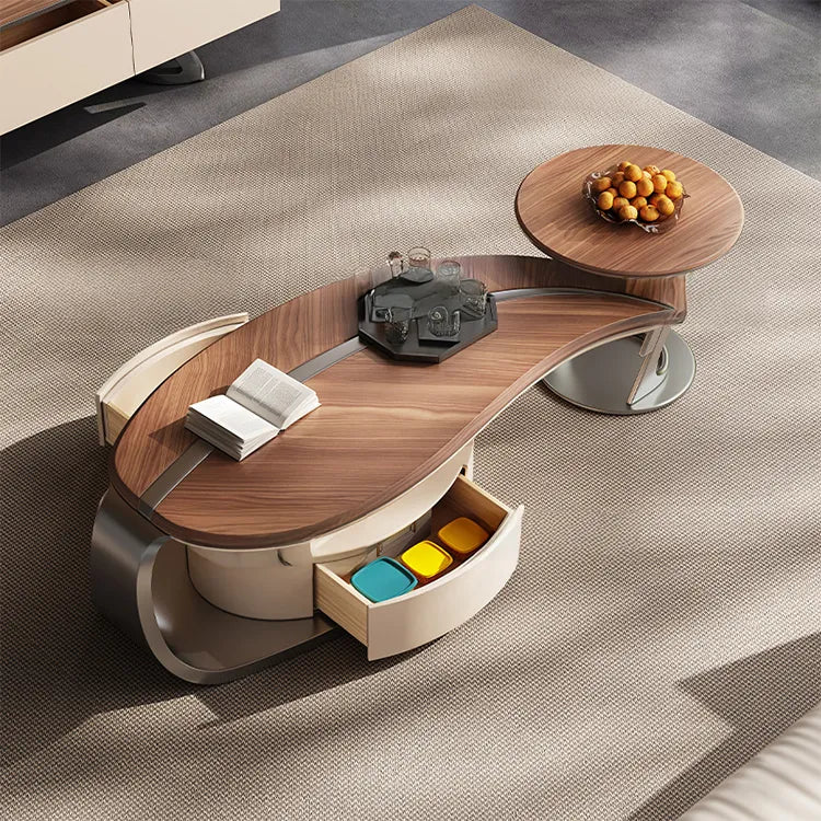 Coffee table ブラウン 多層板 hlwy-3699