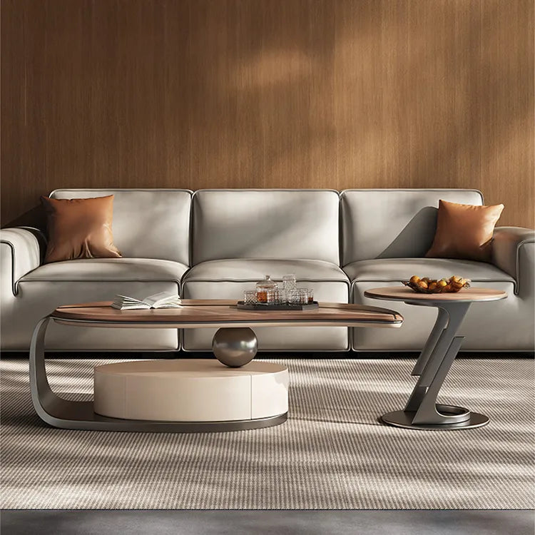 Coffee table ブラウン 多層板 hlwy-3699