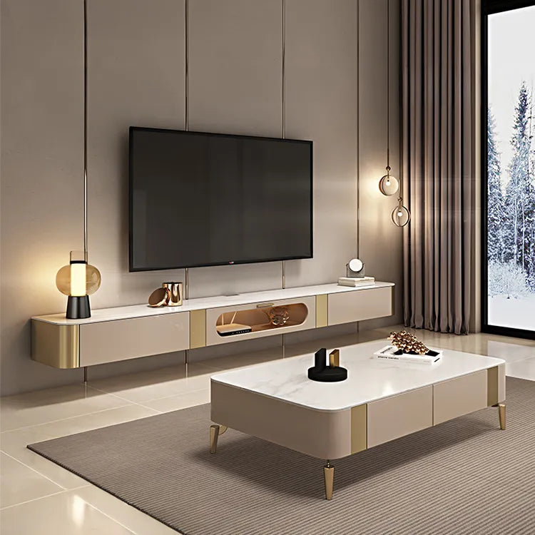 テレビ台 カラー1 セラミック 無垢材 ステンレス ガラス hlwy-3703