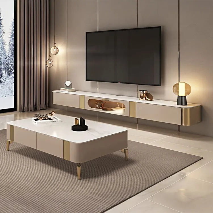 テレビ台 カラー1 セラミック 無垢材 ステンレス ガラス hlwy-3703