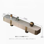 テレビ台 カラー1 セラミック 無垢材 ステンレス hlwy-3704