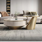 Coffee table カラー1 セラミック 無垢材 ステンレス hlwy-3705