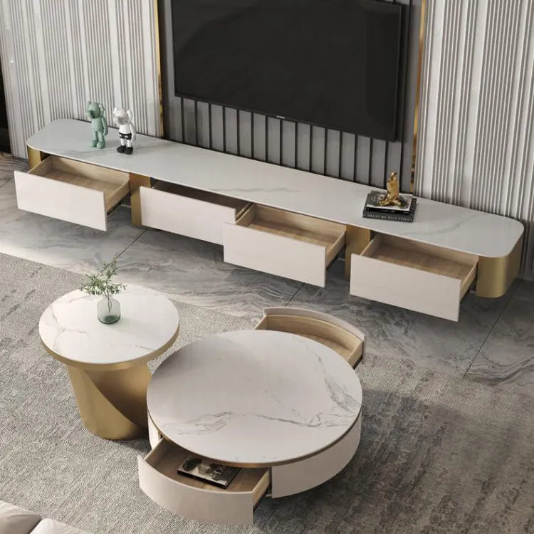 Coffee table カラー1 セラミック 無垢材 ステンレス hlwy-3705