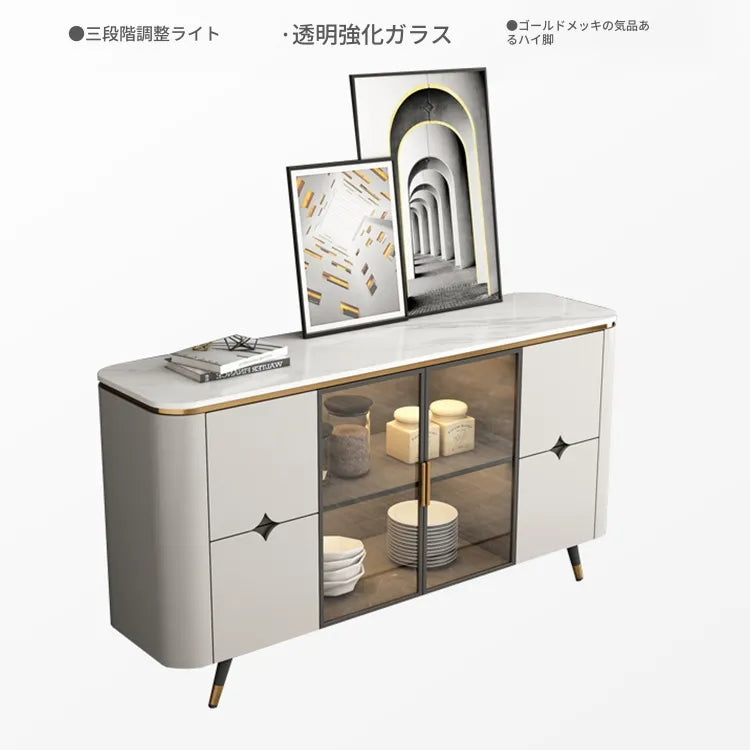 キャビネット カラー1 セラミック 強化ガラス 繊維板 hlwy-3707