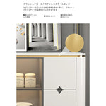 キャビネット カラー1 セラミック 強化ガラス 繊維板 hlwy-3707