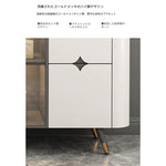 キャビネット カラー1 セラミック 強化ガラス 繊維板 hlwy-3707