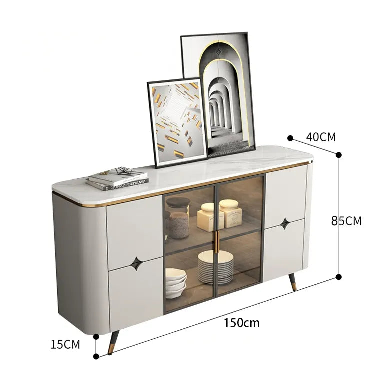 キャビネット カラー1 セラミック 強化ガラス 繊維板 hlwy-3707