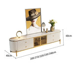 テレビ台 カラー1 セラミック 強化ガラス 繊維板 hlwy-3708