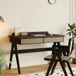 ラタンとアッシュ材のスタイリッシュテーブル|モダンデザインでおしゃれな空間演出 hlxl-4396