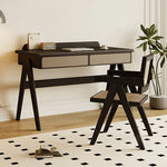 ラタンとアッシュ材のスタイリッシュテーブル|モダンデザインでおしゃれな空間演出 hlxl-4396