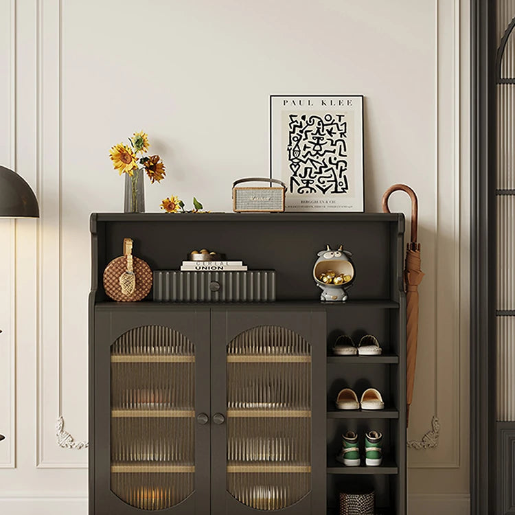 モダンデザイン?ガラス多層キャビネット|おしゃれ収納で魅せる空間コーディネート hlxl-4398