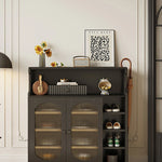 モダンデザイン?ガラス多層キャビネット|おしゃれ収納で魅せる空間コーディネート hlxl-4398