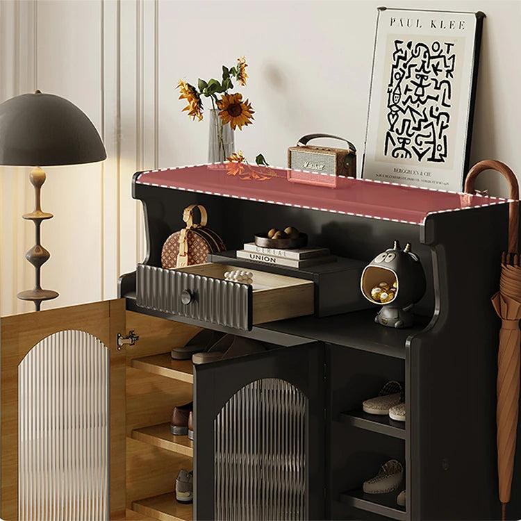 モダンデザイン?ガラス多層キャビネット|おしゃれ収納で魅せる空間コーディネート hlxl-4398