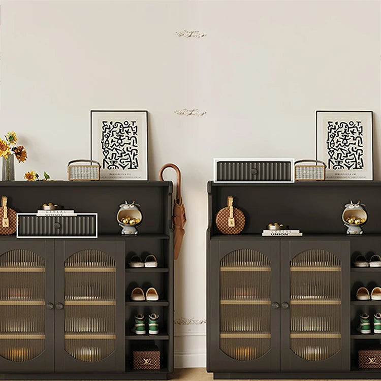 モダンデザイン?ガラス多層キャビネット|おしゃれ収納で魅せる空間コーディネート hlxl-4398