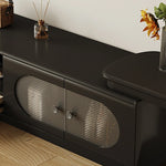 モダンデザインのアルミ合金テレビ台|スタイリッシュな収納&ディスプレイ可能なガラス多層板 hlxl-4404