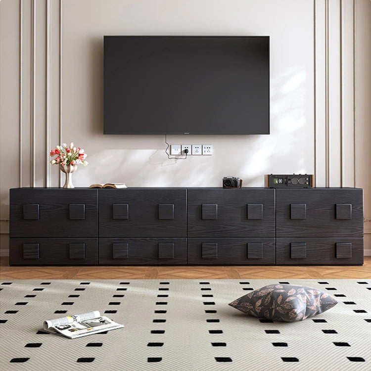 アッシュ材キャビネット|スタイリッシュなモダンデザイン収納ソリューション hlxl-4410