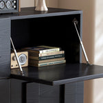 アッシュ材キャビネット|スタイリッシュなモダンデザイン収納ソリューション hlxl-4410