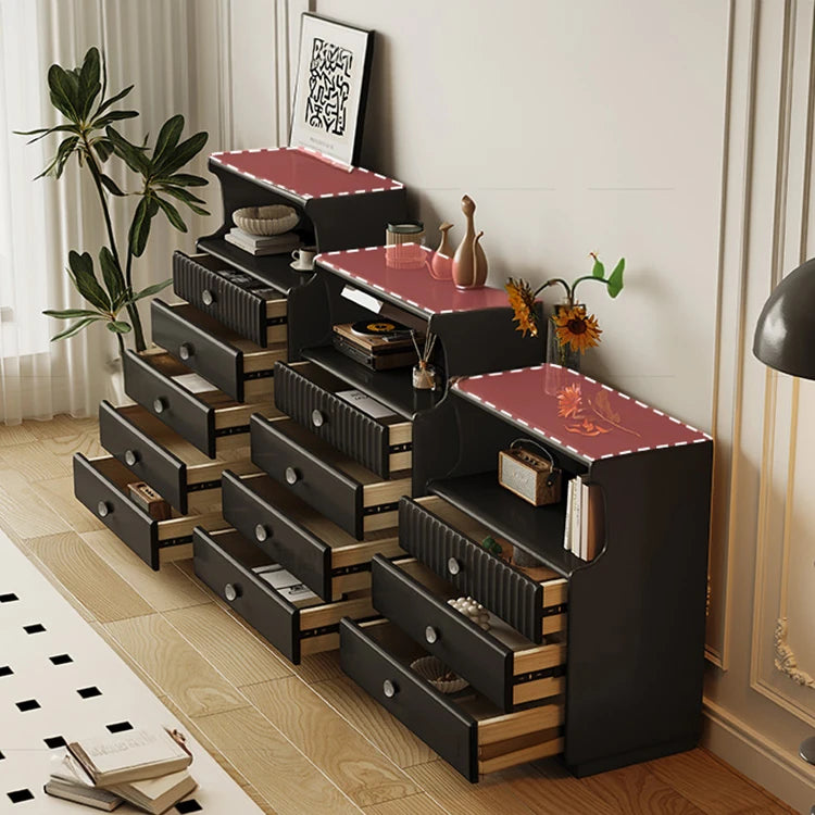 モダンデザインキャビネット|高級感漂う収納ソリューション hlxl-4412