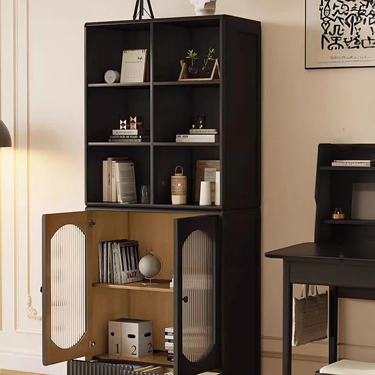 モダンデザイン多層板キャビネット ガラス&アルミニウム合金使用キャビネット収納 hlxl-4414