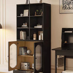 モダンデザイン多層板キャビネット ガラス&アルミニウム合金使用キャビネット収納 hlxl-4414