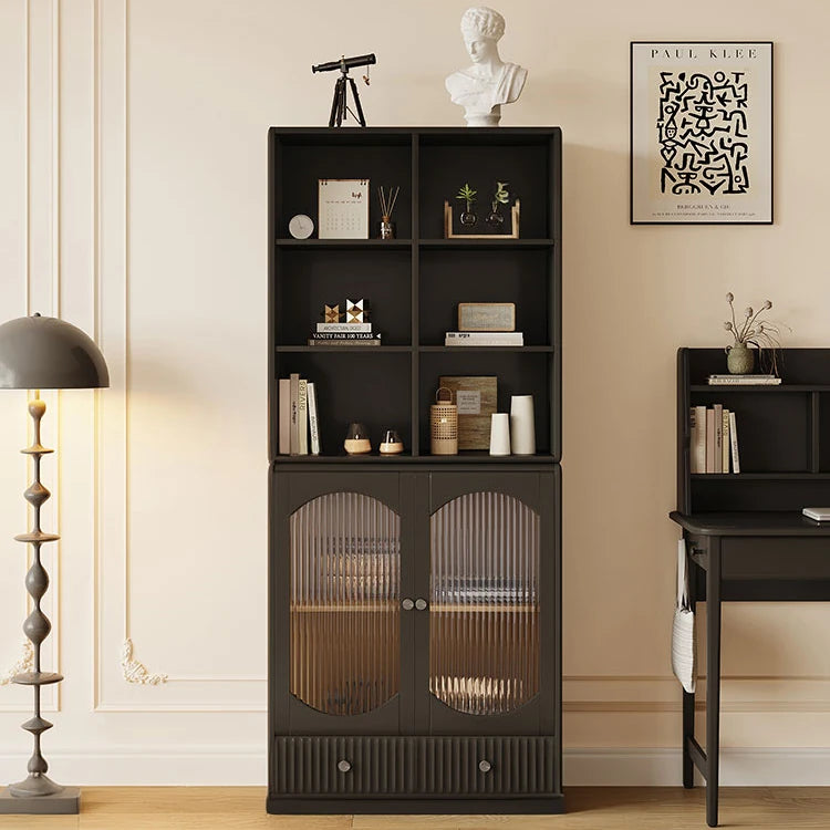 モダンデザイン多層板キャビネット ガラス&アルミニウム合金使用キャビネット収納 hlxl-4414